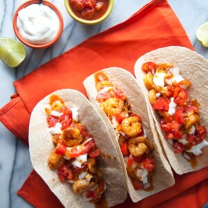 Sweet and Smoky Shrimp Tacos - Salt & Lavender