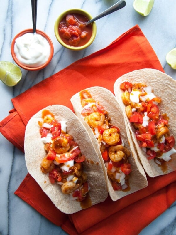 Sweet and Smoky Shrimp Tacos - Salt & Lavender