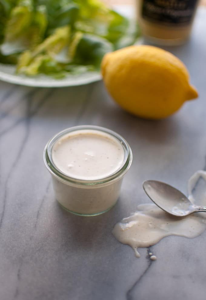 Creamy Lemon Dressing - Salt & Lavender