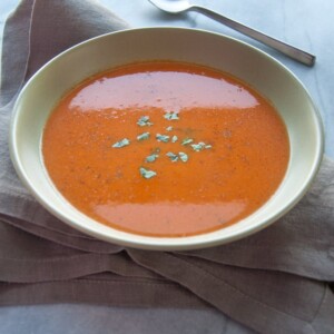 Roasted Tomato and Tarragon Soup - Salt & Lavender