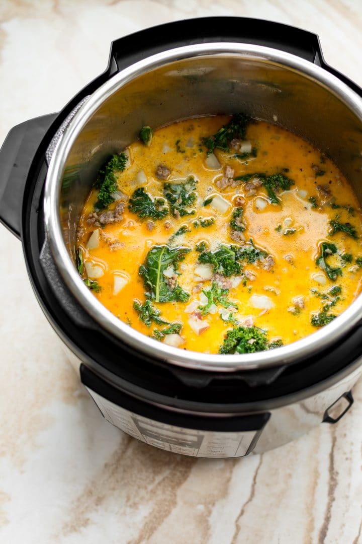 Zuppa Toscana in the Instant Pot