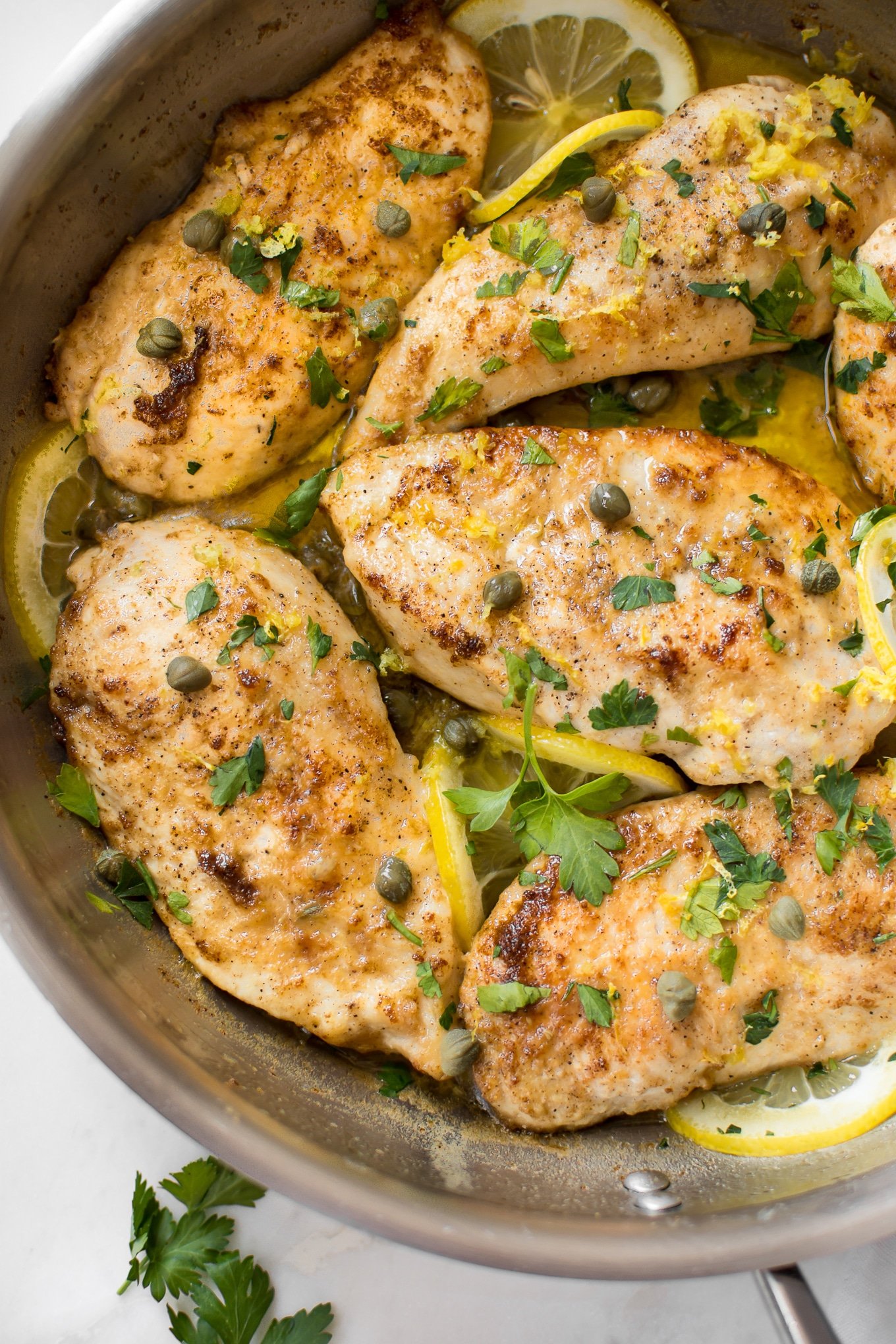 Chicken Piccata with Khalta Rice