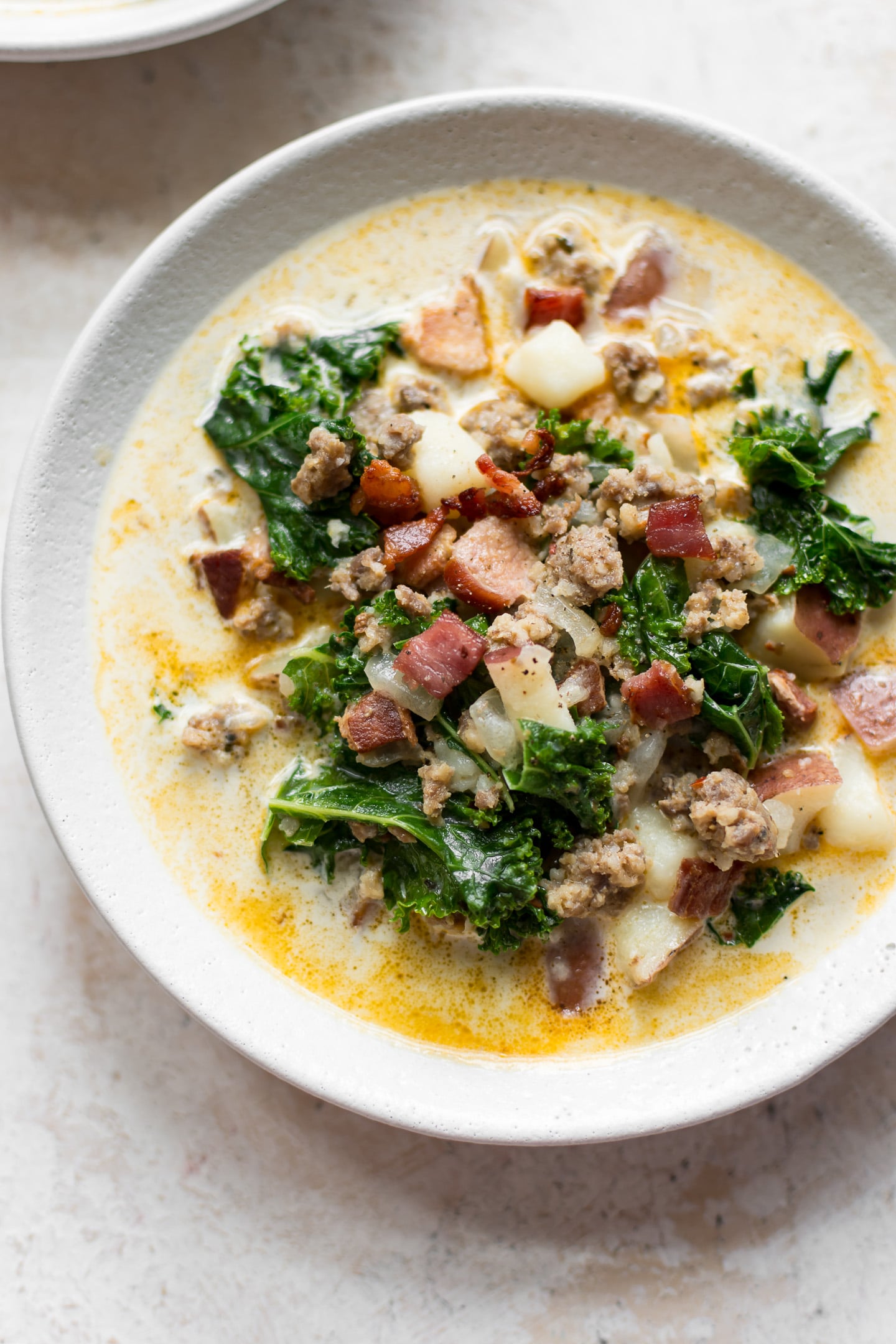 Zuppa Toscana (Sausage, Bacon, Potato, and Kale Soup) • Salt & Lavender