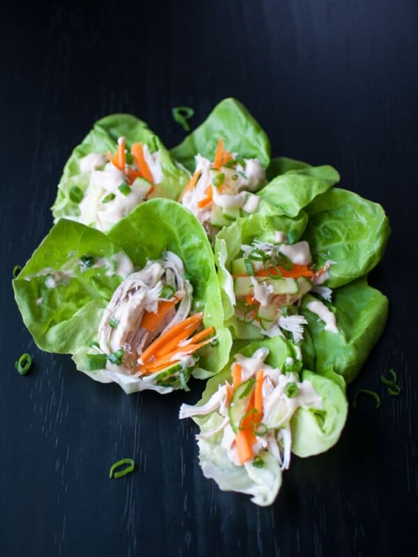 Asian Inspired Chicken Lettuce Wraps - Salt & Lavender