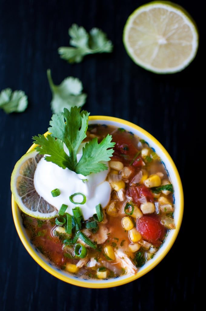 Chicken and Lime Soup - Salt & Lavender