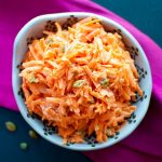 Crunchy Carrot Salad with Pumpkin Seeds - Salt & Lavender