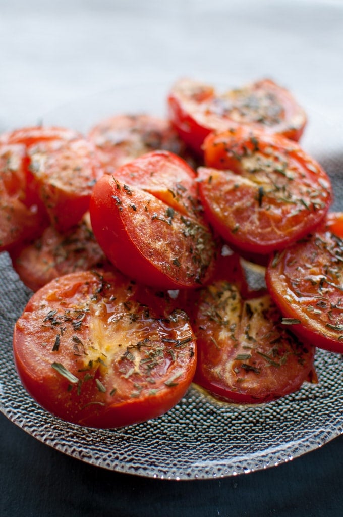 Roasted Tomatoes - Salt and Lavender