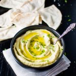 A healthy, smooth, and delicious avocado and white bean dip, ready in five minutes! Makes a great appetizer.