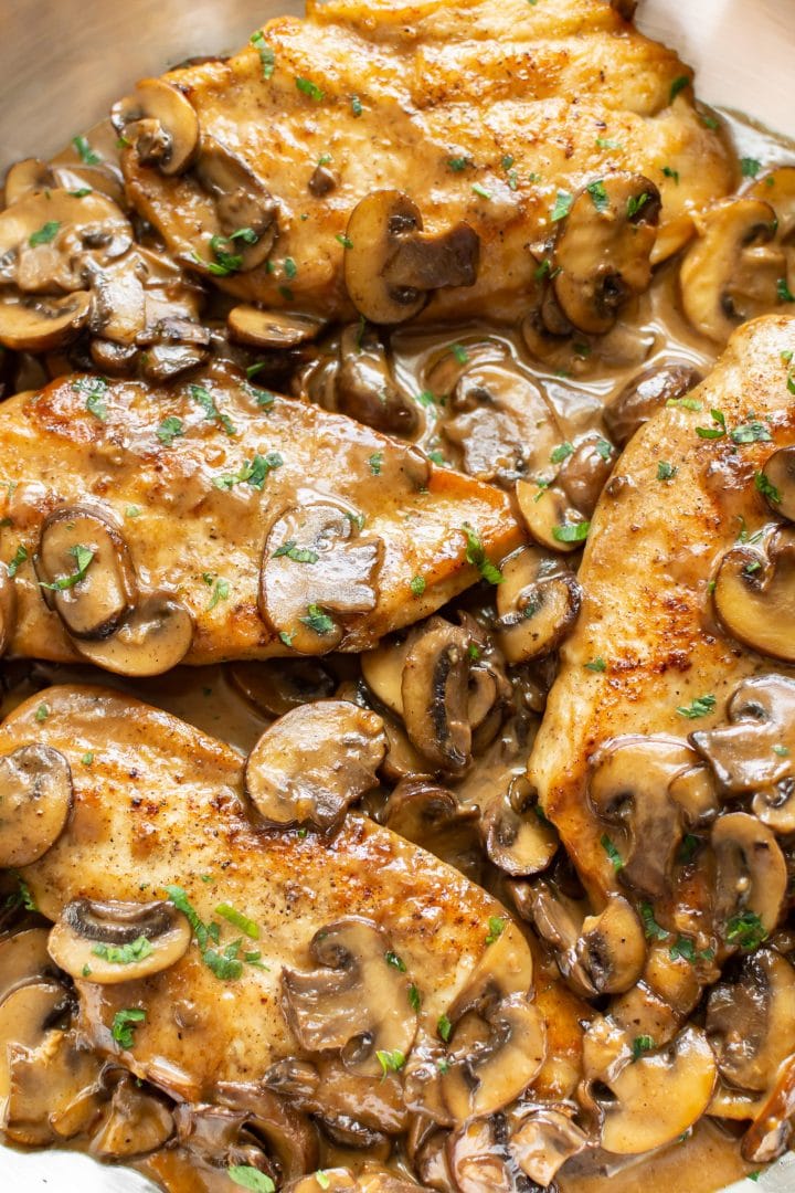 Super Easy Chicken Marsala