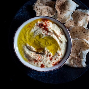 This hummus is extra creamy and extra lemony. Ready in under 10 minutes!