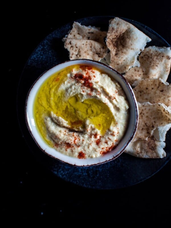 This hummus is extra creamy and extra lemony. Ready in under 10 minutes!