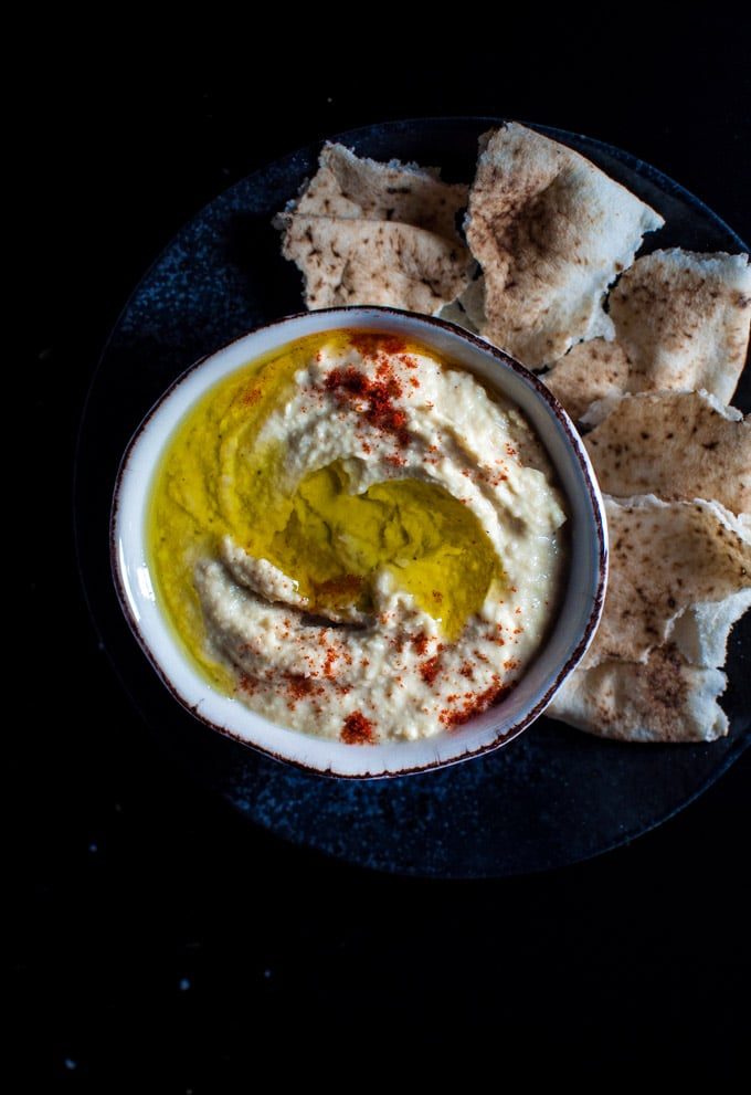 This hummus is extra creamy and extra lemony. Ready in under 10 minutes!