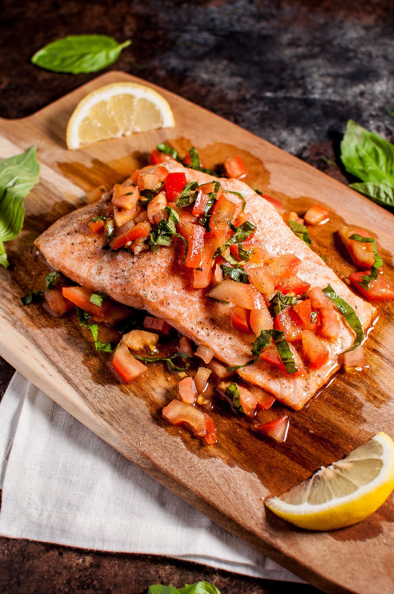 Bruschetta Salmon
