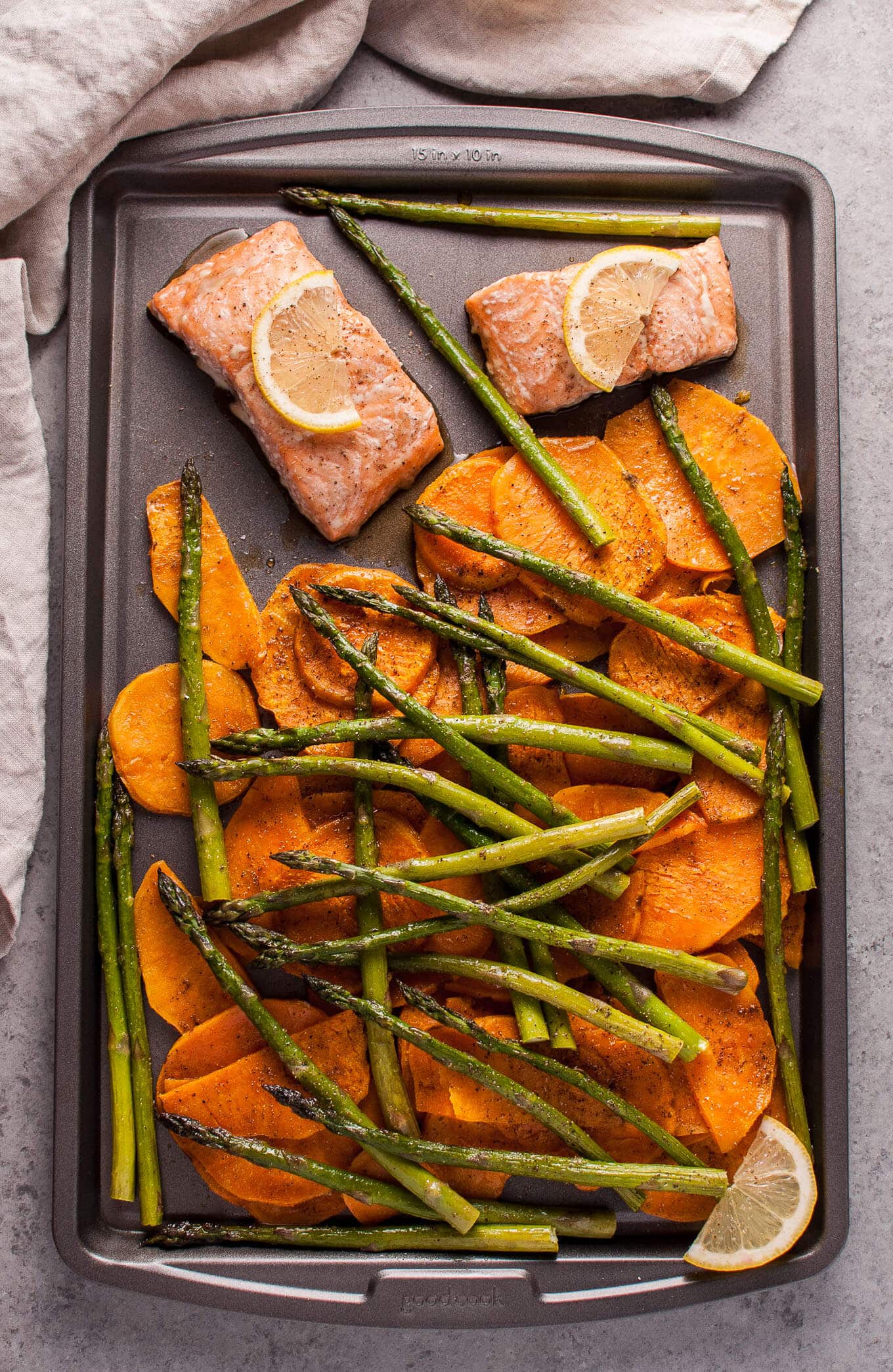 Maple Salmon Sheet Pan Dinner Salt Lavender