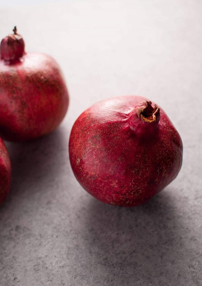 whole pomegranates