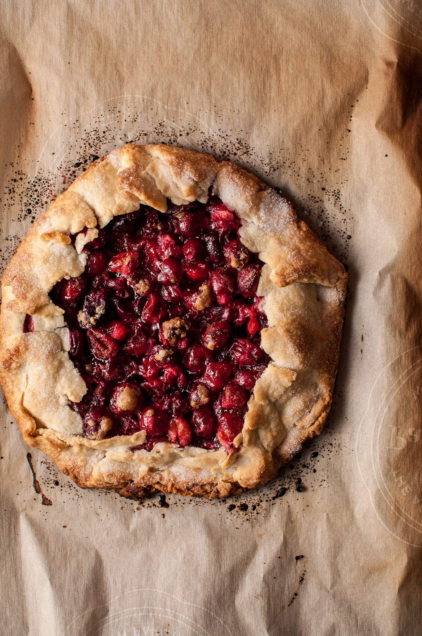 Rustic Cranberry Galette