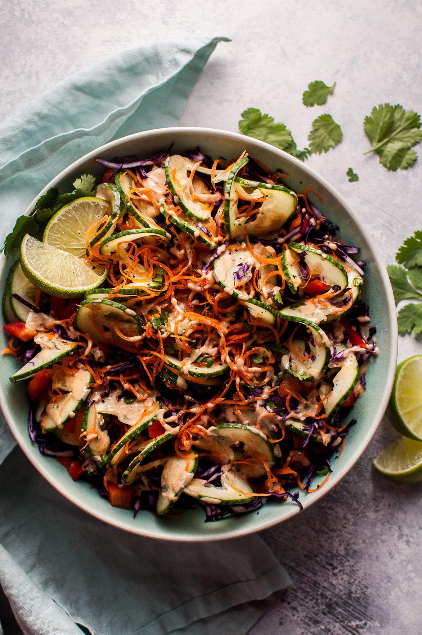 Spiralized Thai Salad