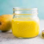 This mango salad dressing is fresh and fruity and contains only a handful of ingredients!