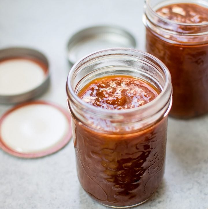 Easy Homemade Apricot BBQ Sauce • Salt & Lavender