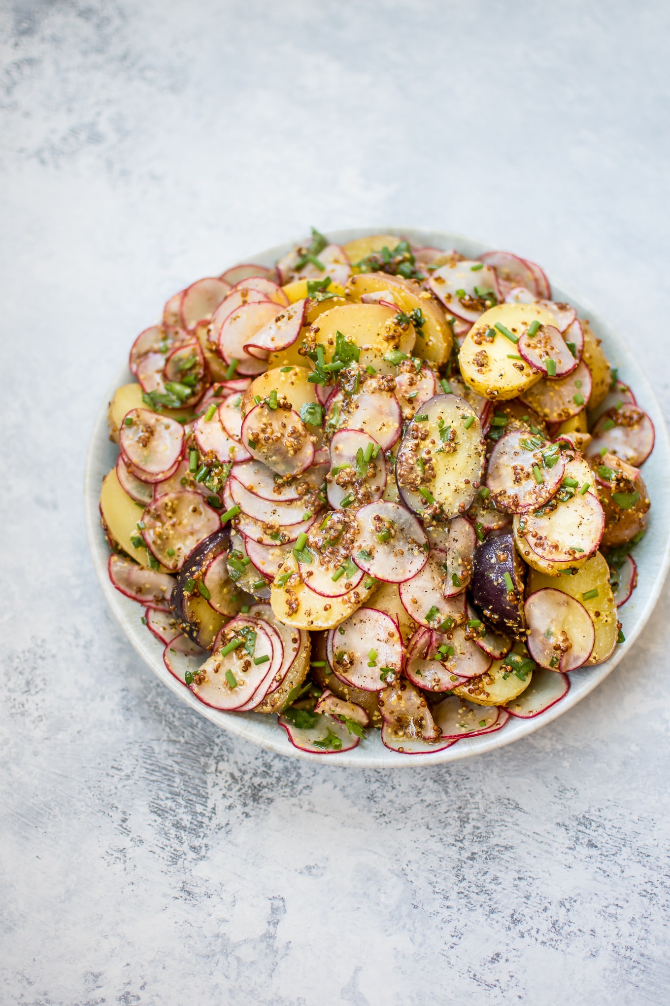Grainy Mustard Potato Salad • Salt & Lavender