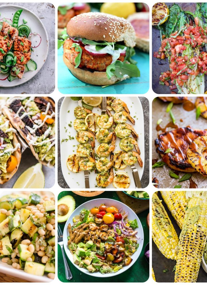 20 favorite delicious & healthy summer grilling recipes. From meat to fish to vegetarian choices... there's something for everyone!