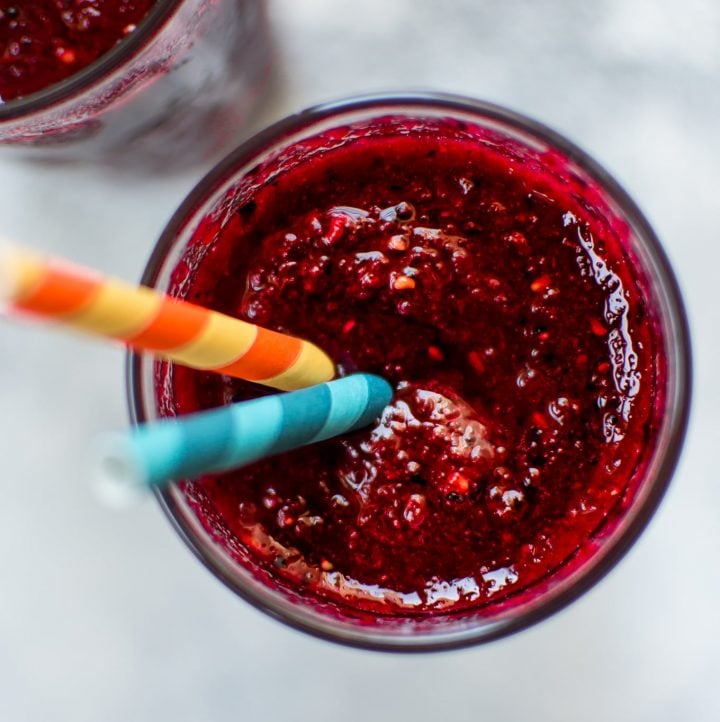 Beet and Berry Smoothie • Salt & Lavender