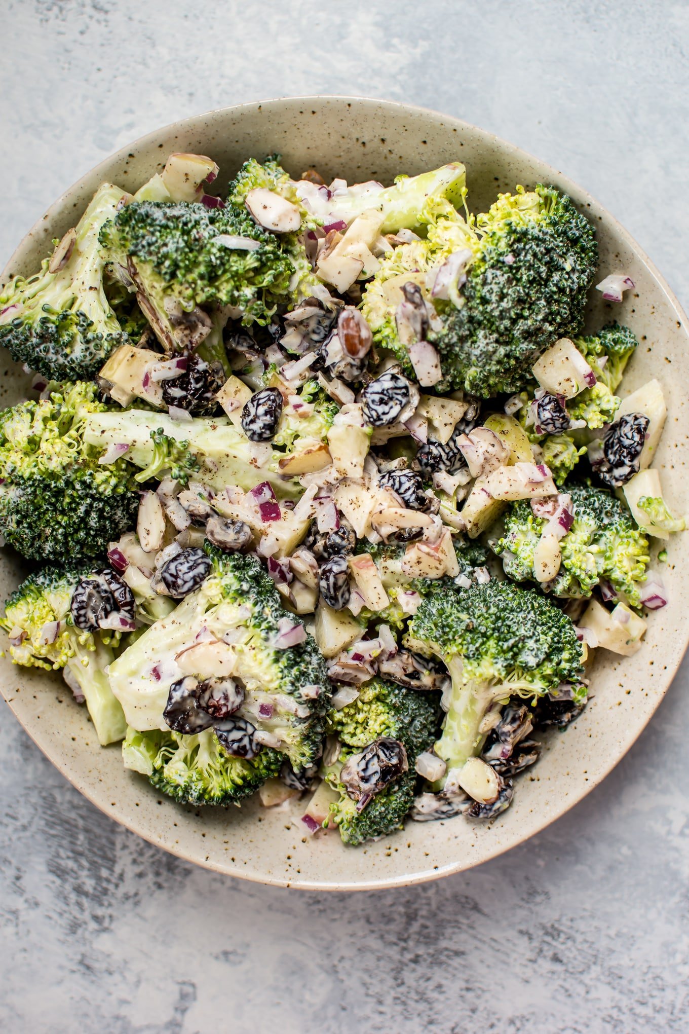 Healthy Broccoli Salad via Salt & Lavender