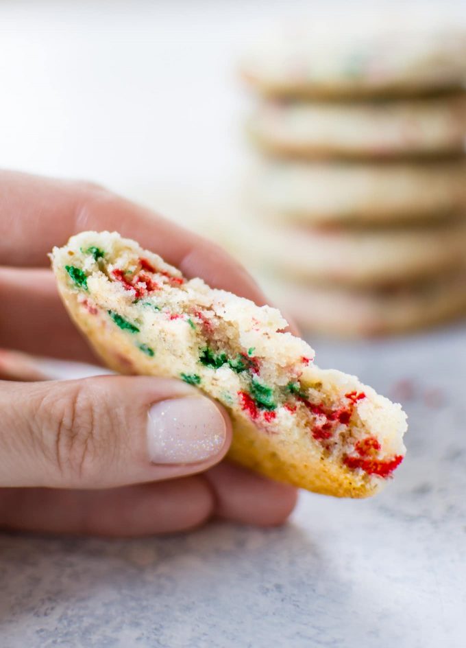 These vegan sugar cookies are super soft, easy, and require no chilling! A delicious dairy-free sugar cookie recipe. 