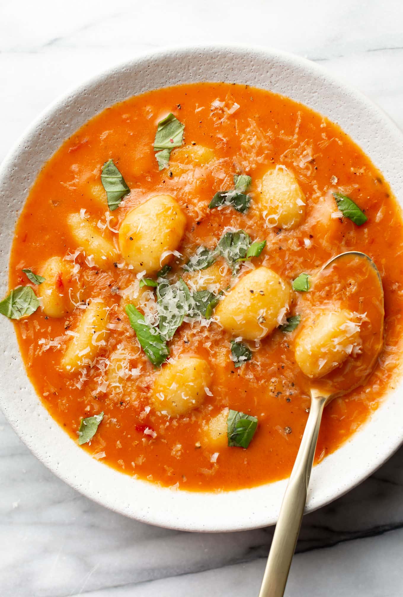 Creamy Tomato Gnocchi Soup