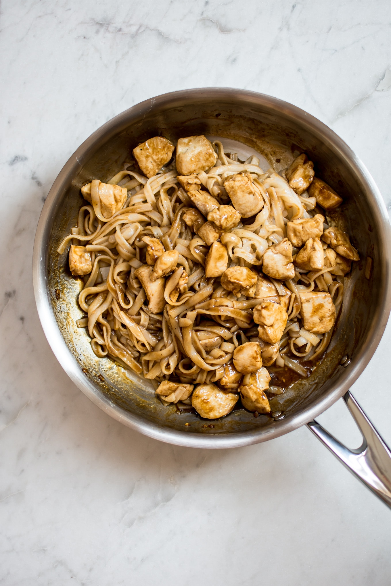 Chicken Stir Fry with Rice Noodles • Salt & Lavender