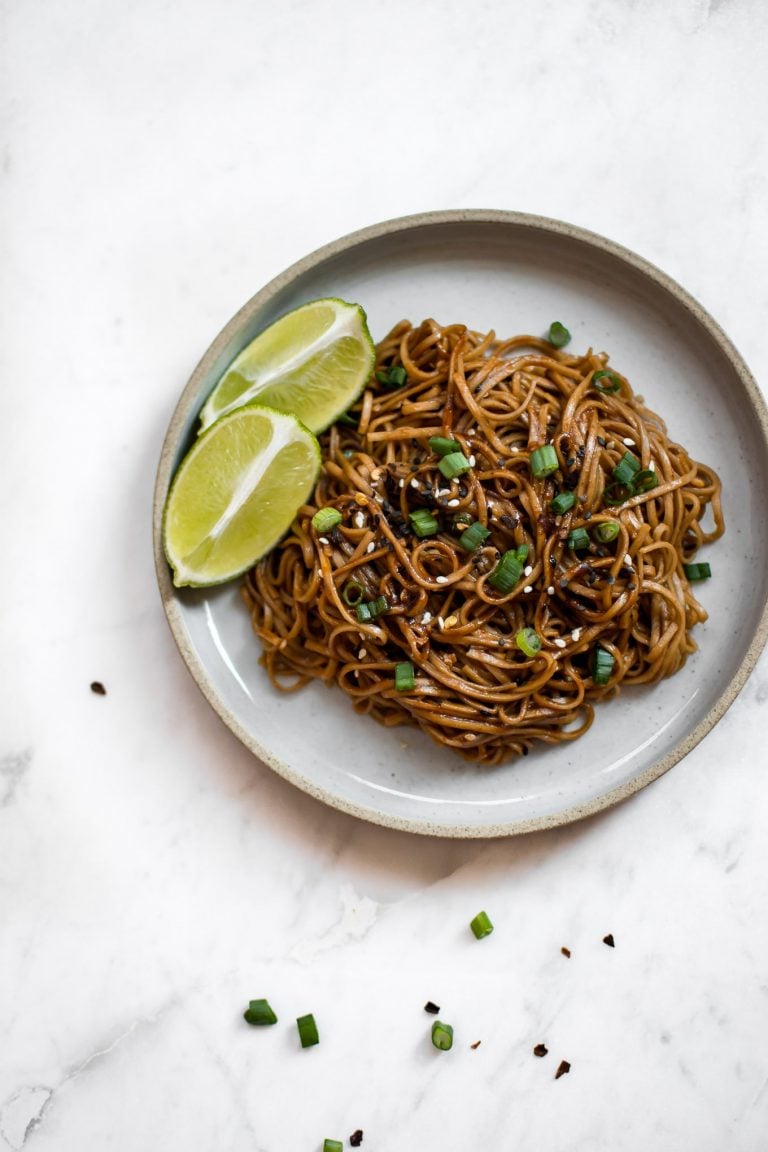 Chili Garlic Noodles • Salt & Lavender