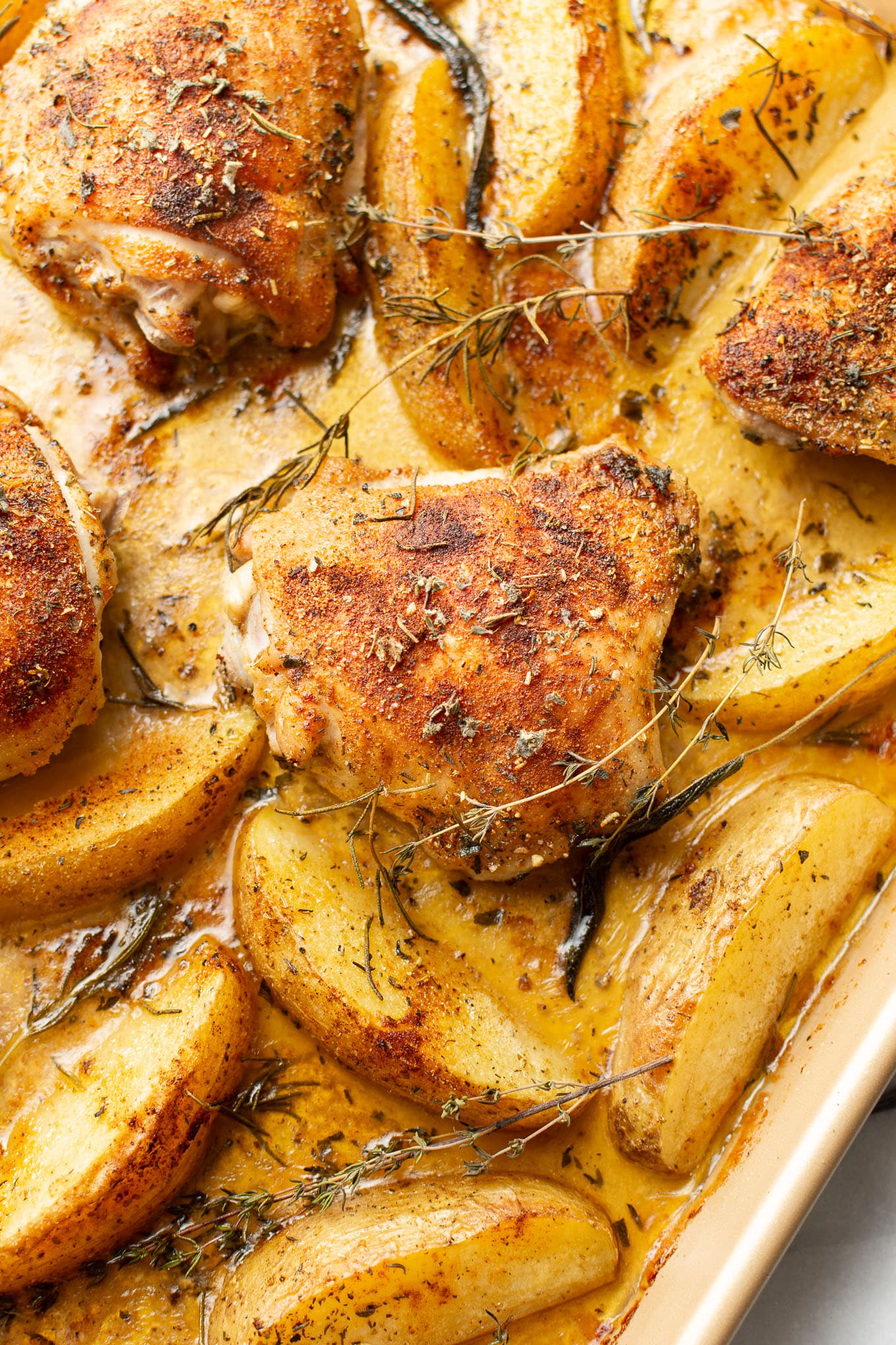 Sheet Pan Baked Chicken and Potatoes Recipe Sheet Pan Baked Chicken and Potatoes Recipe