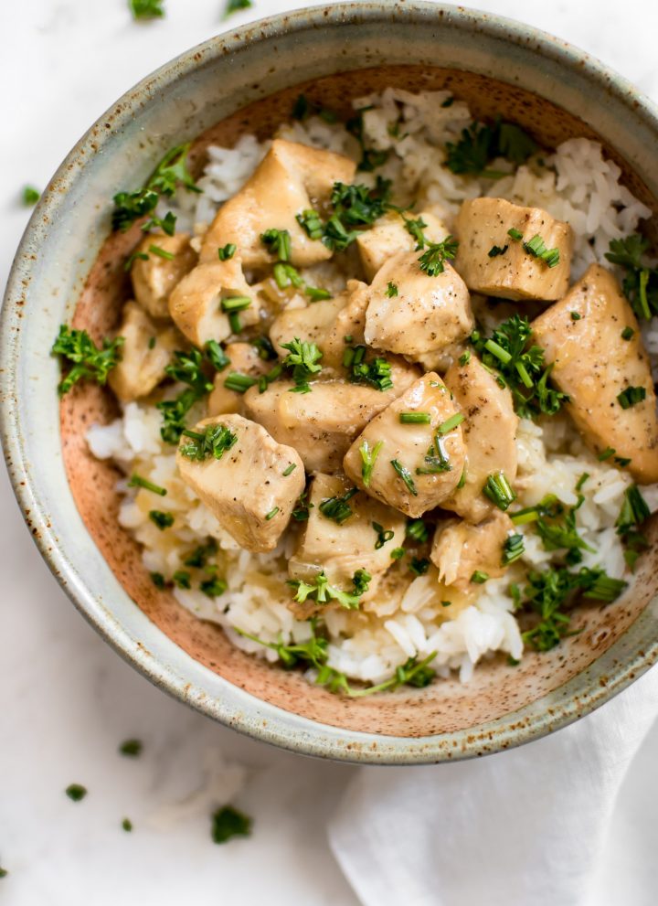 This Instant Pot honey garlic chicken recipe is fast, delicious, and it's made with a handful of everyday ingredients.
