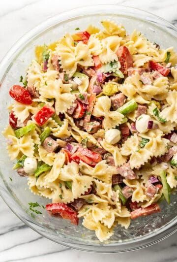 Easy Italian Pasta Salad • Salt & Lavender