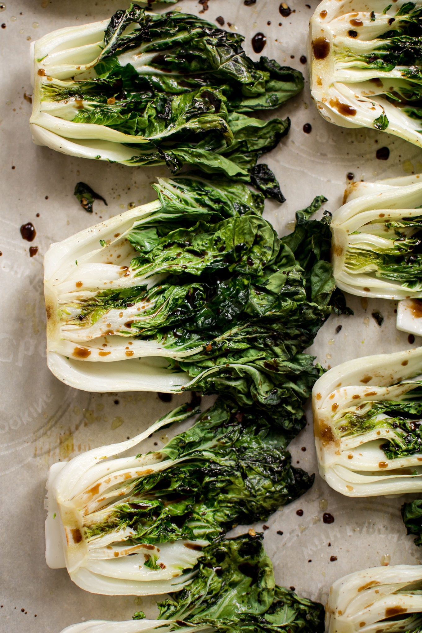 Easy Roasted Baby Bok Choy • Salt & Lavender