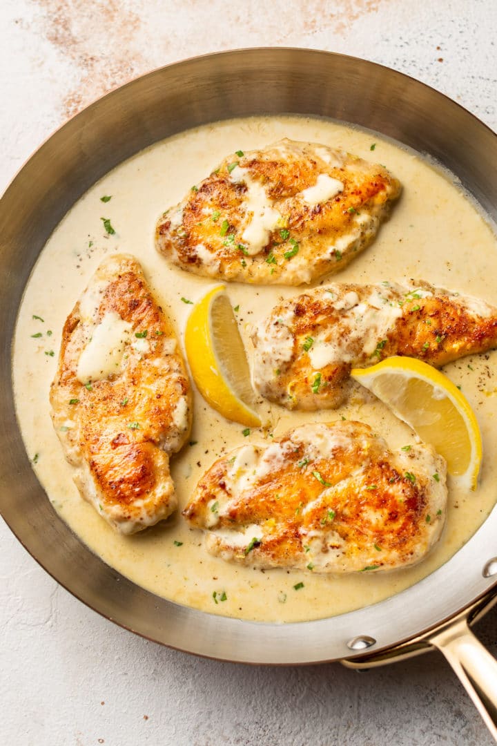 Creamy Lemon Chicken Recipe