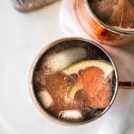 This grapefruit Irish Mule cocktail is a delicious variation of the classic Moscow Mule; it uses Irish whiskey instead of vodka. The perfect refreshing and easy to make party drink. Great for St. Patrick's Day or any day of the year. If you love ginger beer, you will love this cocktail!