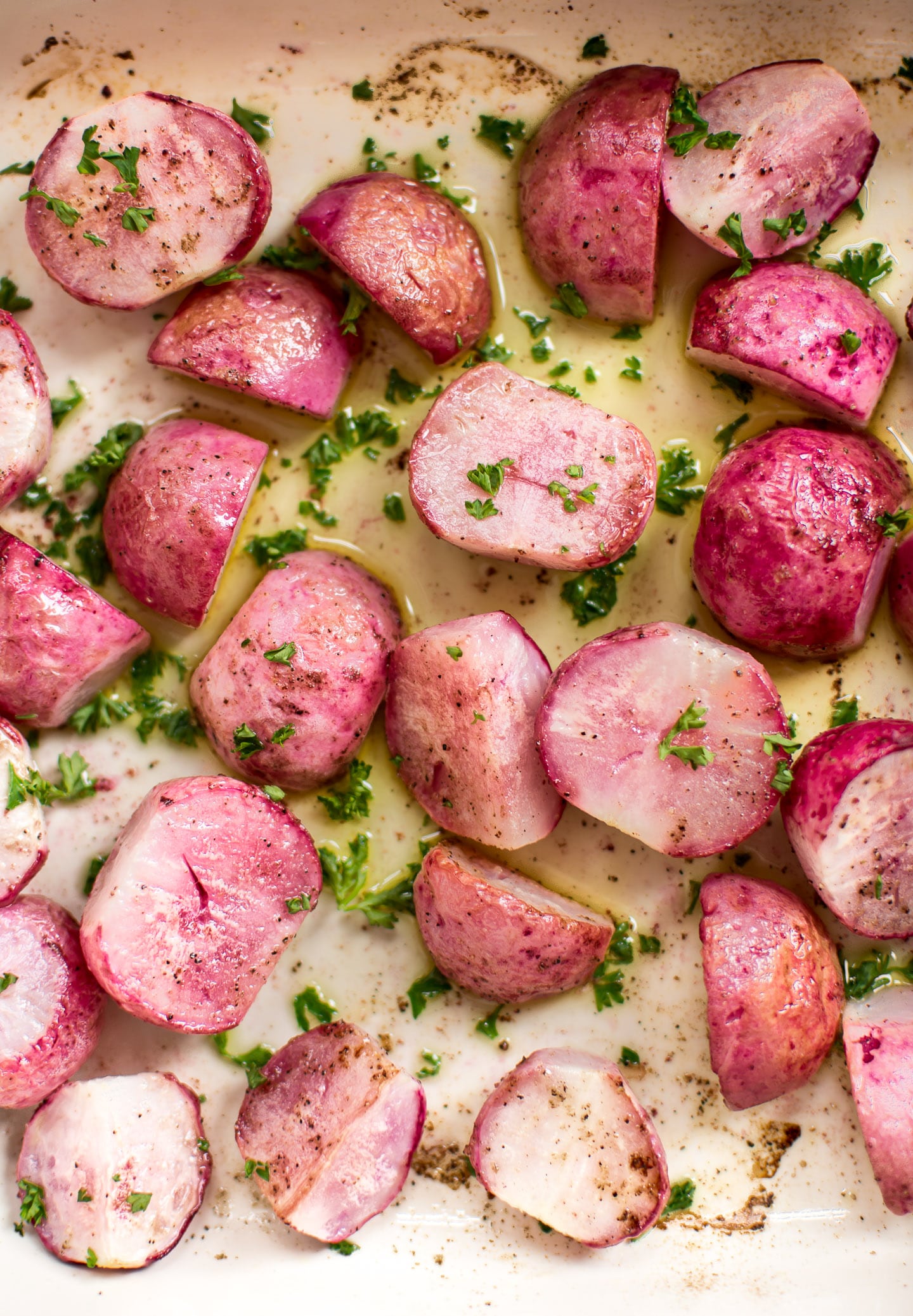 Simple Roasted Radishes Recipe • Salt & Lavender