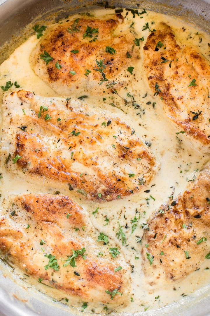 Creamy Herb Chicken Recipe • Salt & Lavender
