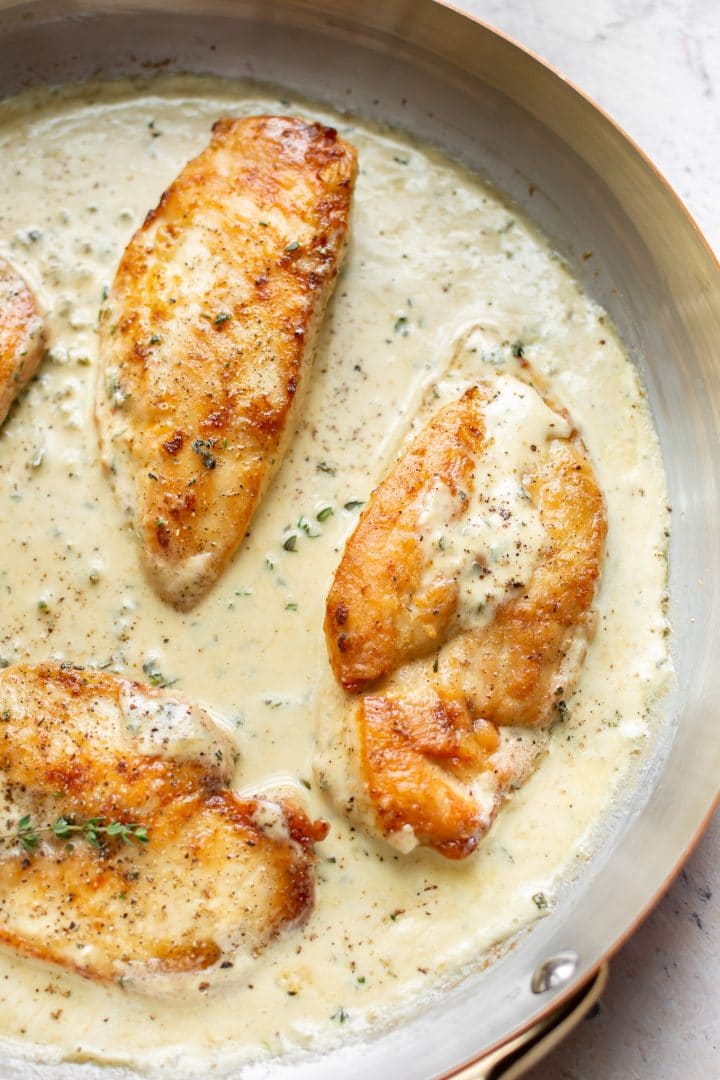 creamy herb chicken skillet