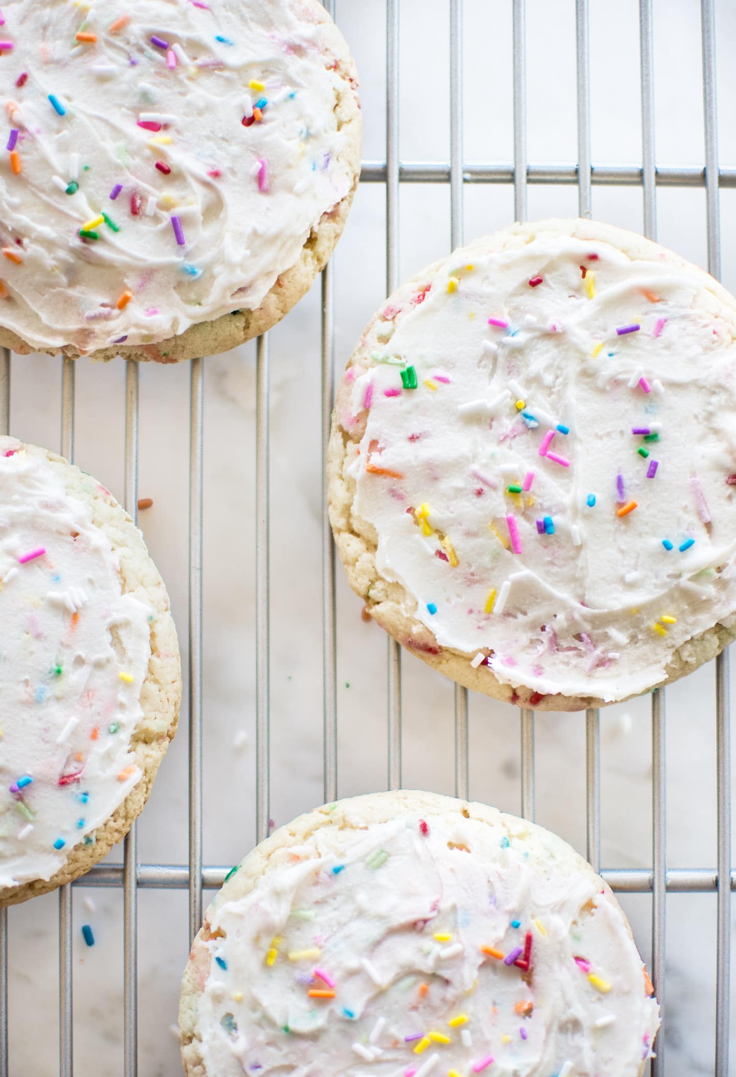 Easy Funfetti Frosting Recipe • Salt & Lavender