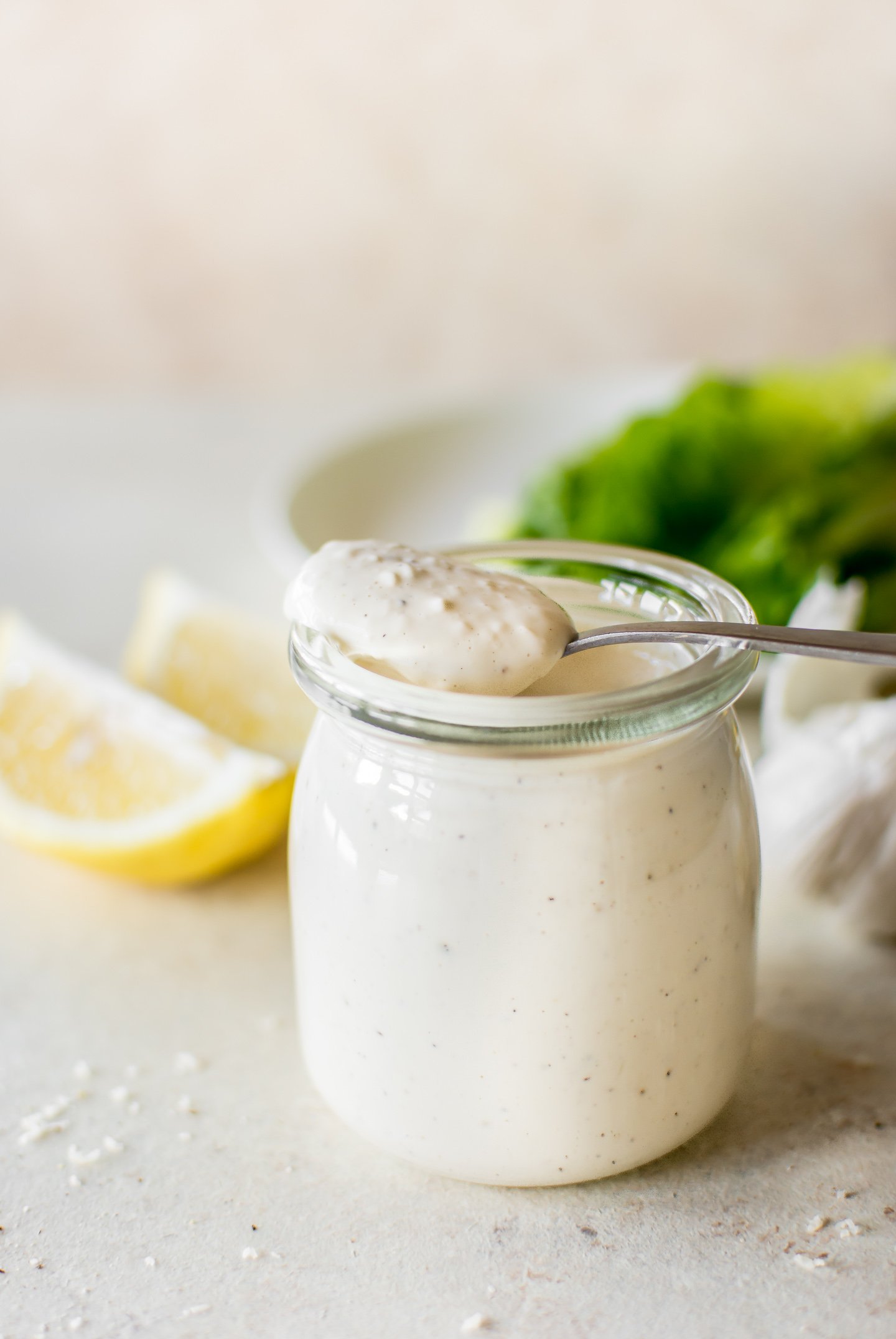 Caesar Salad Dressing No Egg - Peanut Butter Recipe