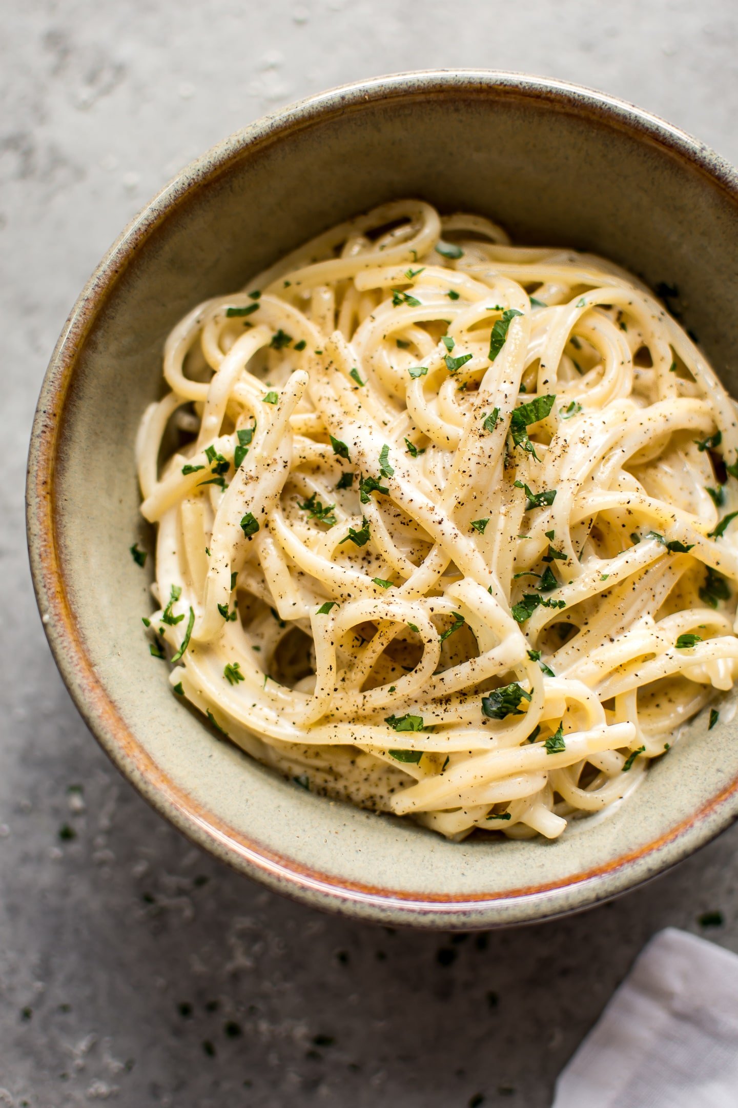 15 Minute Creamy Garlic Pasta Recipe Salt Lavender