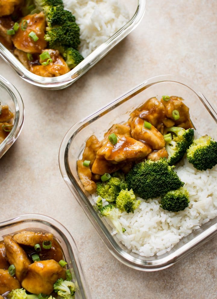 These easy teriyaki chicken meal prep bowls are a delicious healthy meal prep idea that you won't get bored of!