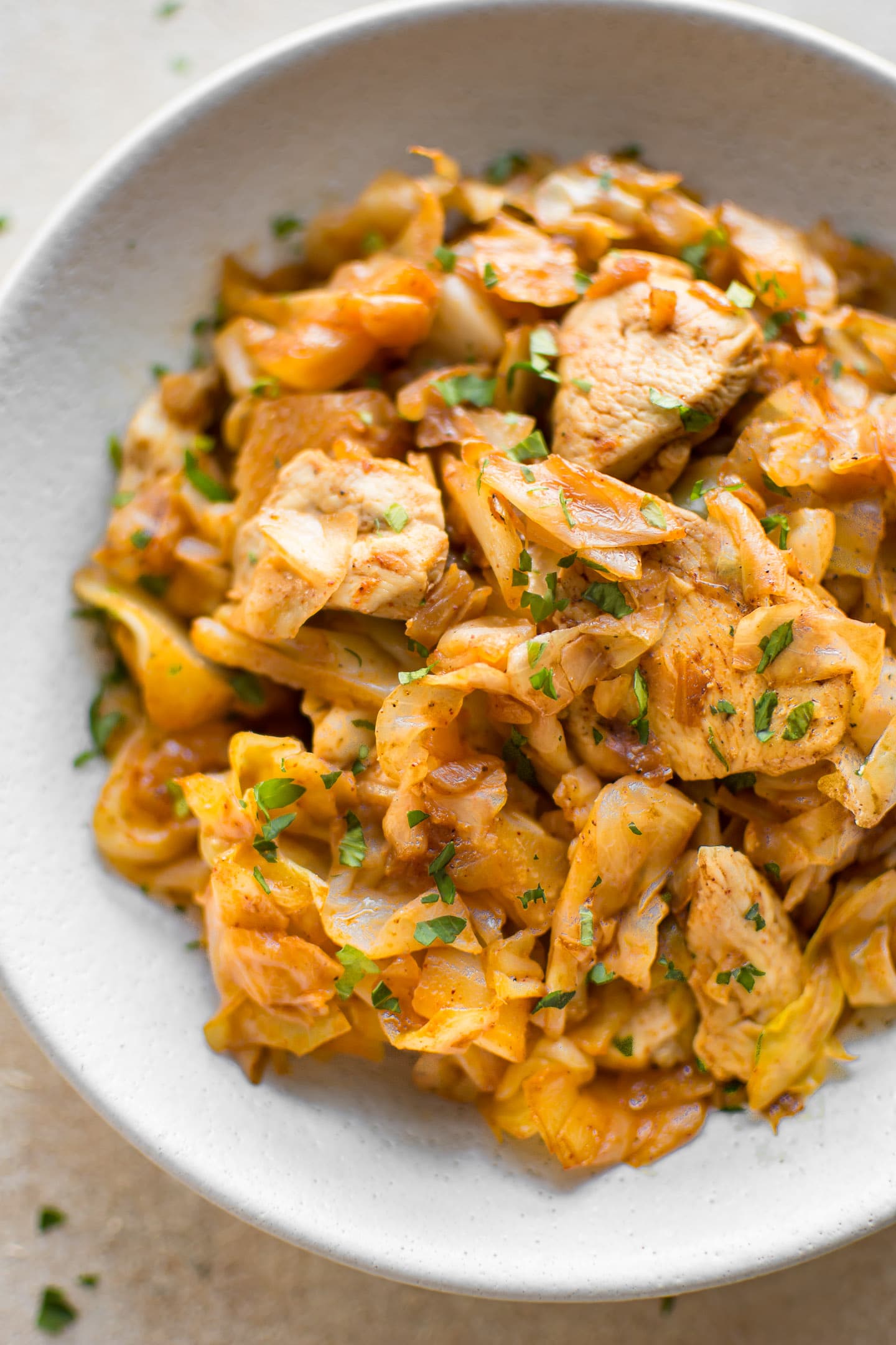 Easy Chicken and Cabbage Stir Fry • Salt & Lavender
