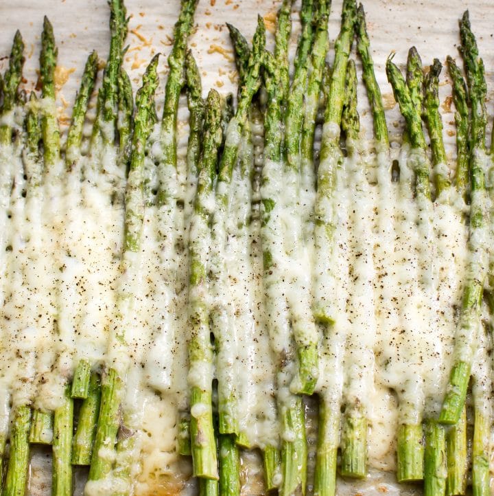 Easy Cheesy Asparagus • Salt & Lavender