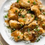 This easy Mongolian chicken recipe has the most delicious sweet and savory sauce! It's ready in under 30 minutes.