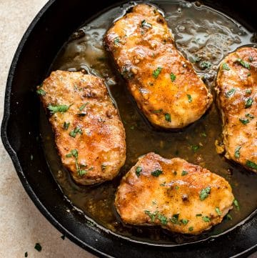 These honey soy pork chops are quick and simple to make. An easy weeknight dinner that's sure to become a family favorite dinner recipe.
