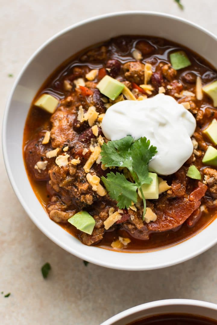 Instant Pot Turkey Chili Salt Lavender