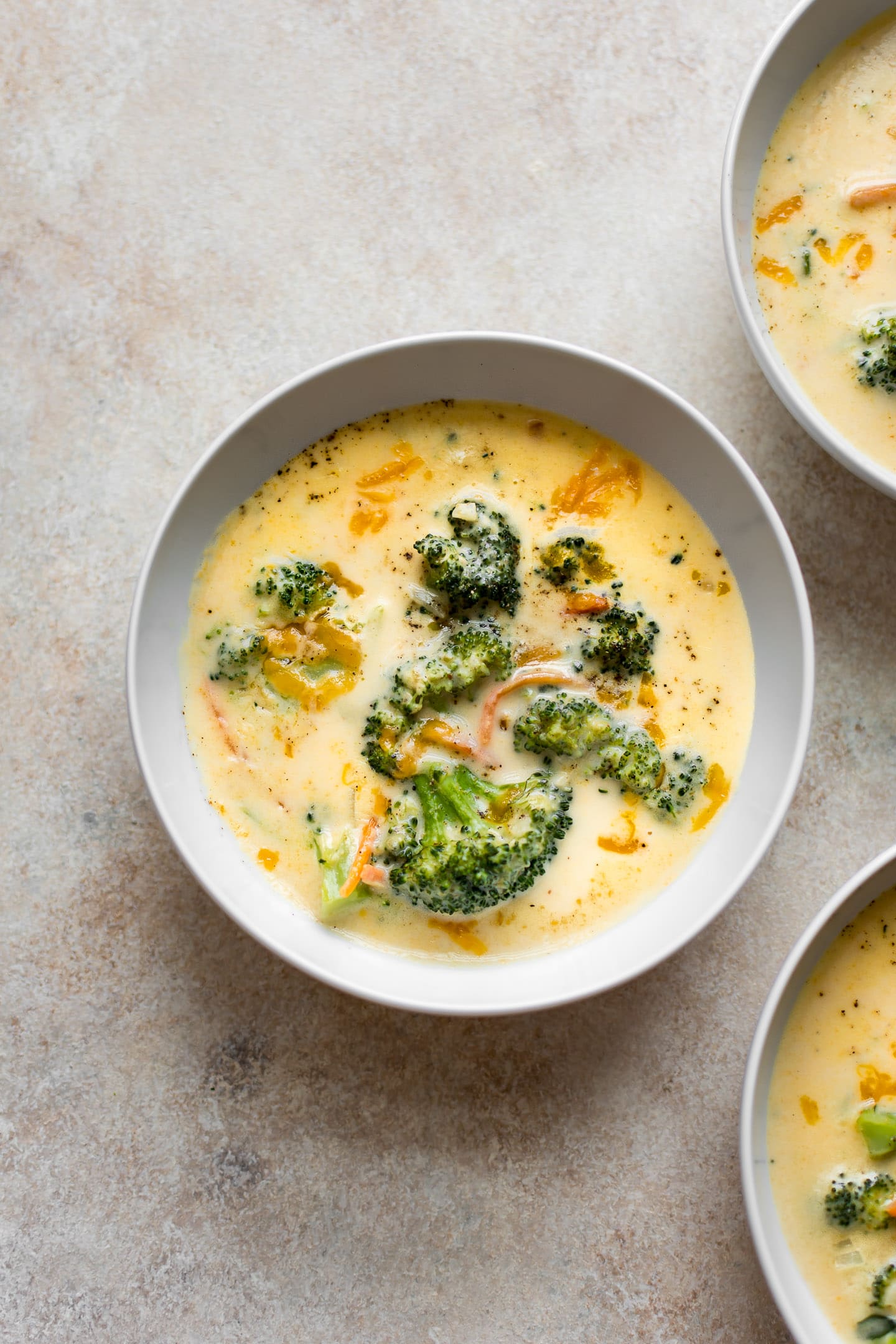 Easy Broccoli Cheddar Soup Recipe • Salt &amp; Lavender